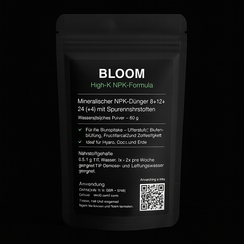 BLOOM - Für dichte Blüten, kompakte Fruchtstände und maximale Ausreifung