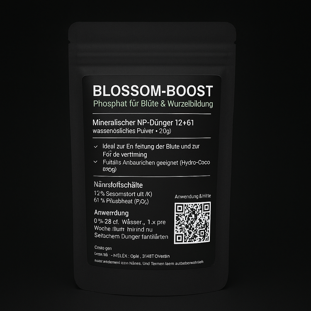 BLOSSOM-BOOST - Präziser Startschuss für die Blüte